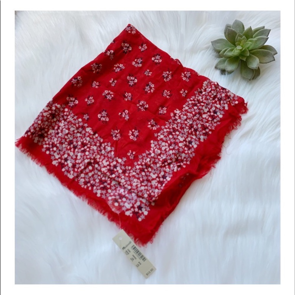 *PRICE FIRM* Madewell Bandana Scarf ~ Star Floral